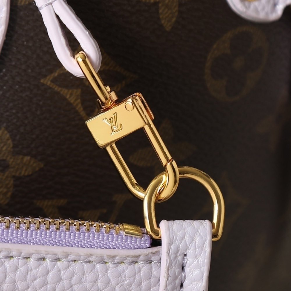 L0vis Vvtt0n Neverfull Inside Out MM Monogram Misty Lilac 31Cm
