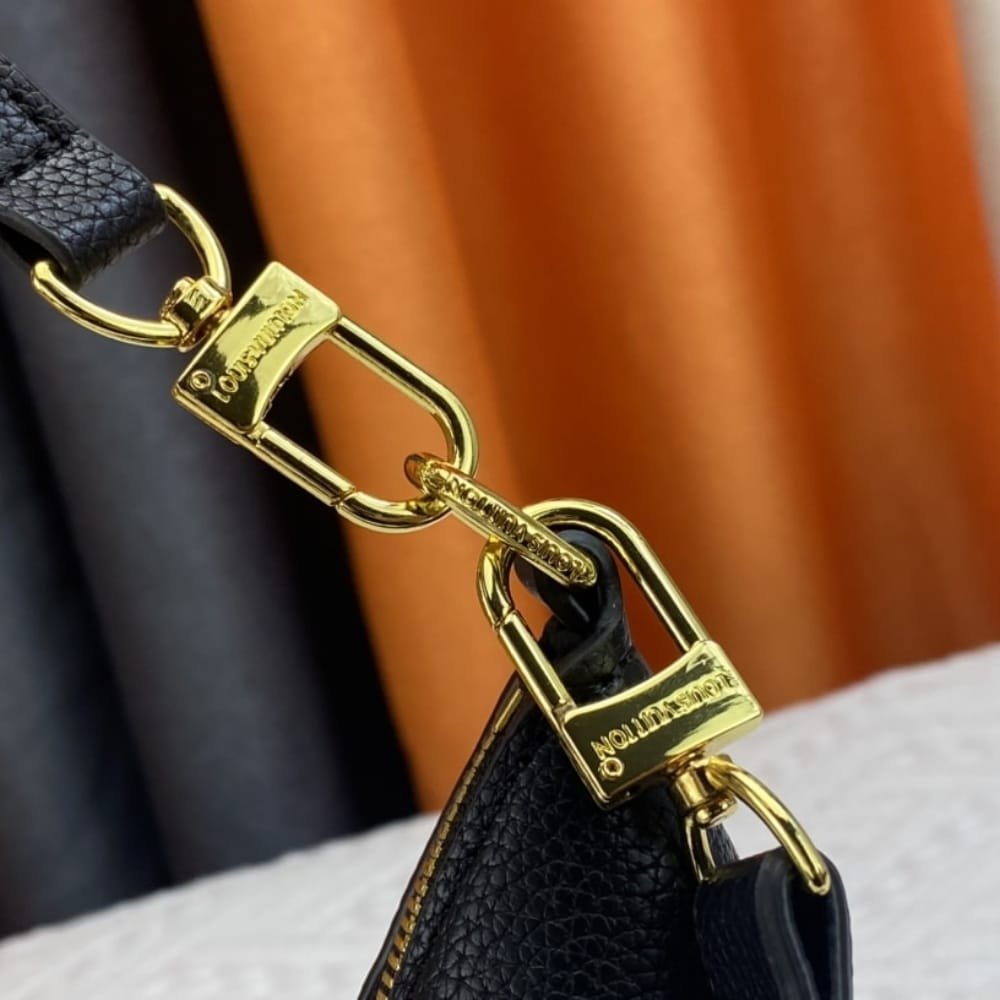[S*per Vip 1:1] L0vis Vvtt0n Bagatelle Monogram Empreinte Leather Black 22Cm M46002