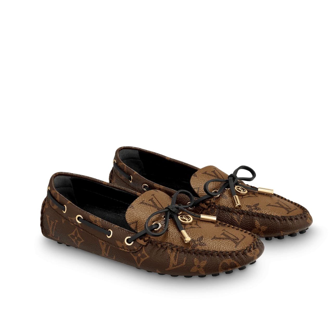 L0vis Vvtt0n Gloria Flat Loafers Brown 1Abv23