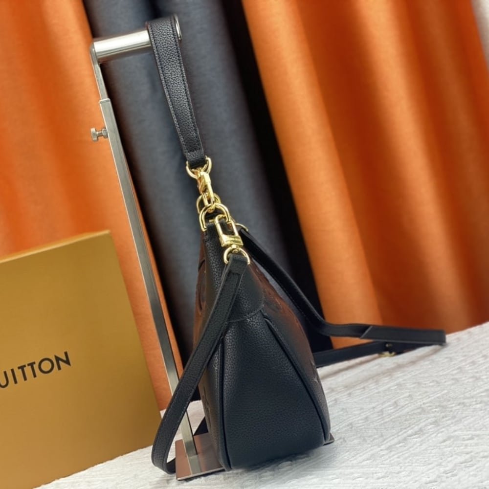 [S*per Vip 1:1] L0vis Vvtt0n Bagatelle Monogram Empreinte Leather Black 22Cm M46002