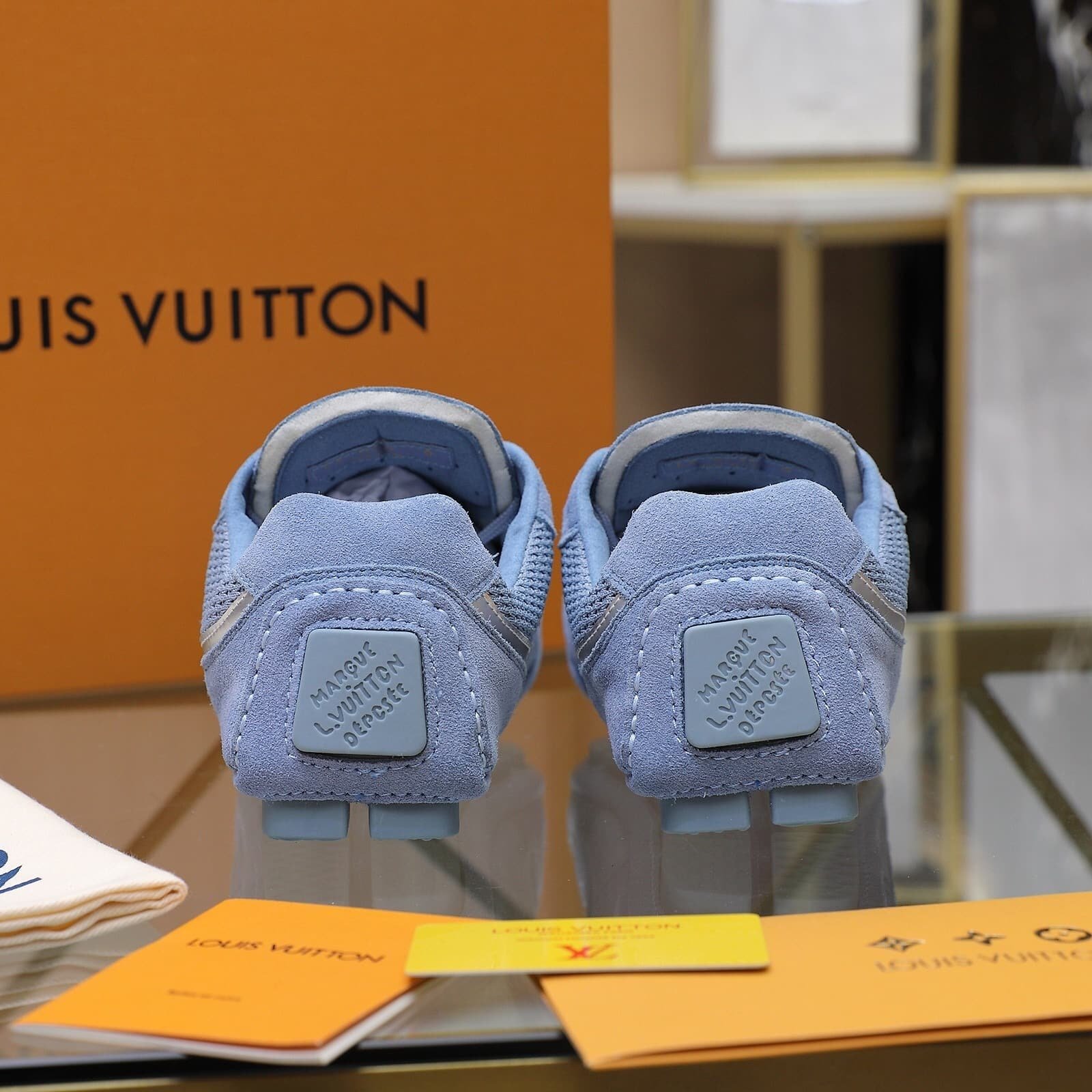 L0vis Vvtt0n Lv Rally Sneaker Blue 1Ahu24