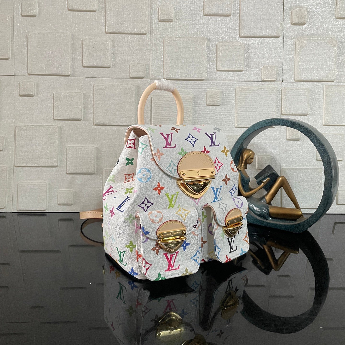 [S*per Vip 1:1] L0vis Vvtt0n X Murakami Venice Multicolored 20Cm M13081