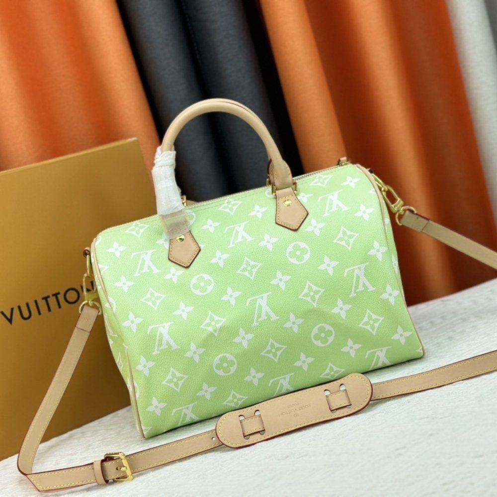L0vis Vvtt0n Speedy P9 Bandoulière 30 Frozen Lime 30Cm M14064