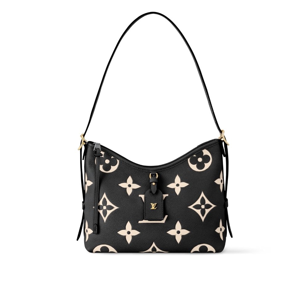 L0vis Vvtt0n Carryall PM Bicolor Monogram Empreinte Black Beige 29Cm