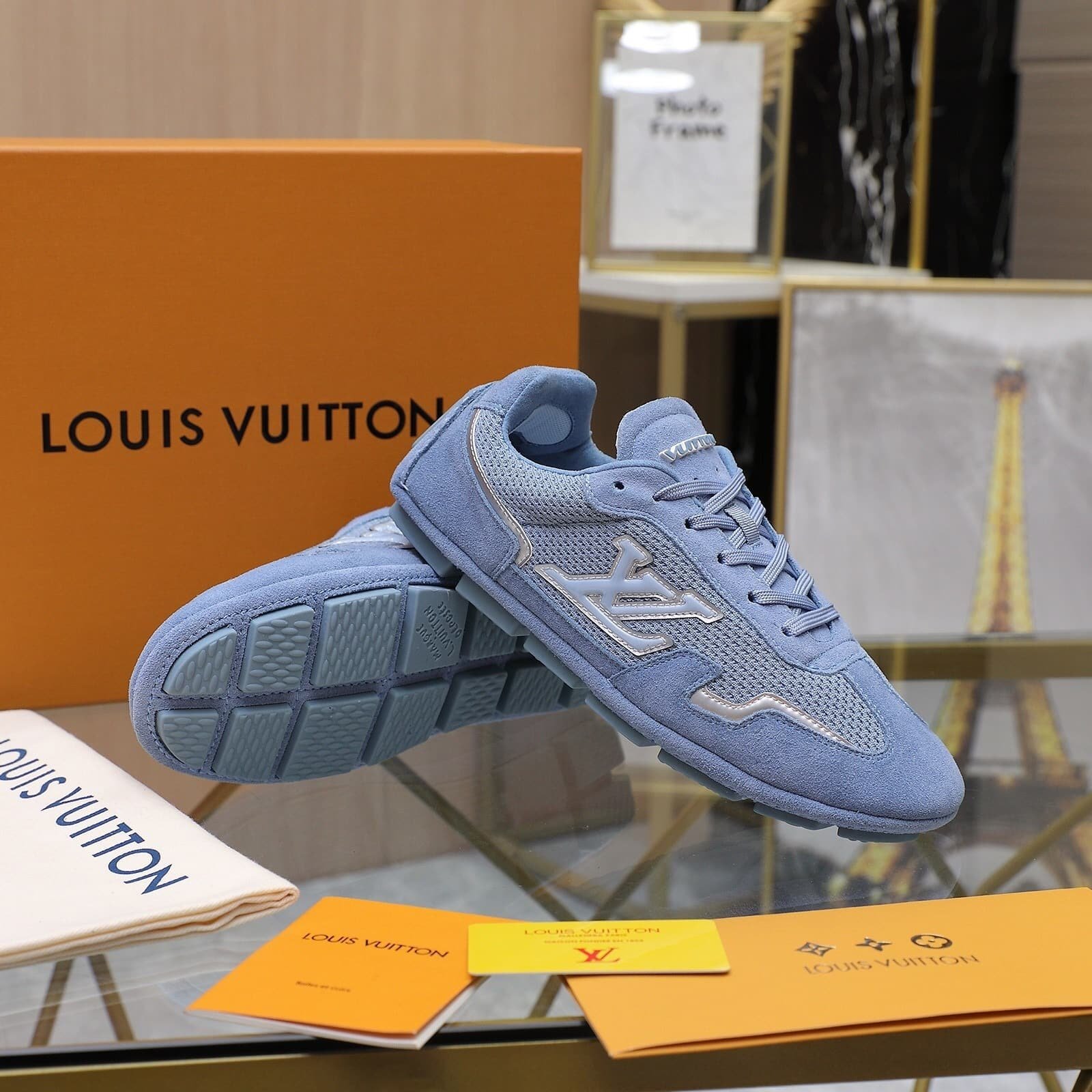 L0vis Vvtt0n Lv Rally Sneaker Blue 1Ahu24