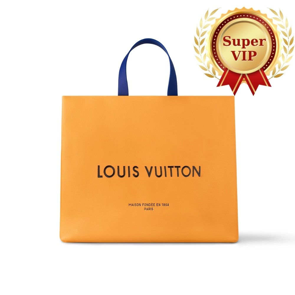 [S*per Vip 1:1] L0vis Vvtt0n Shopper Tote Bag MM Orange Safran 40Cm M24457