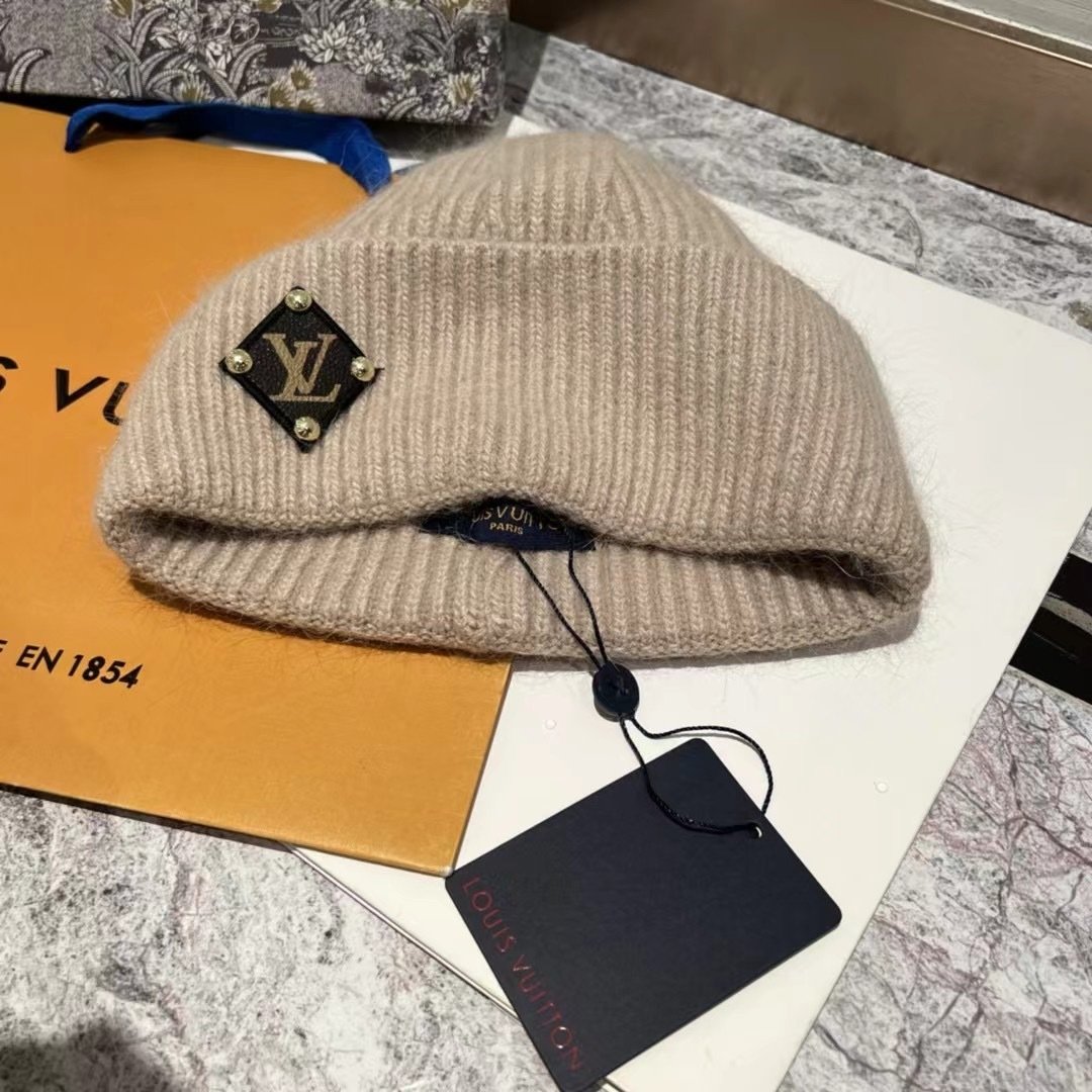L0vis Vvtt0n Lv Beanie Beige