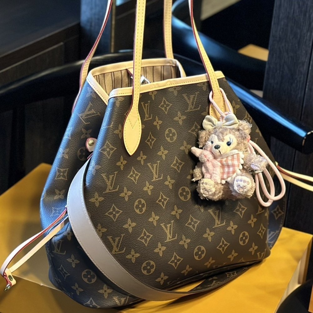 L0vis Vvtt0n Neverfull Bandoulière Inside Out GM Beige 39Cm M11948