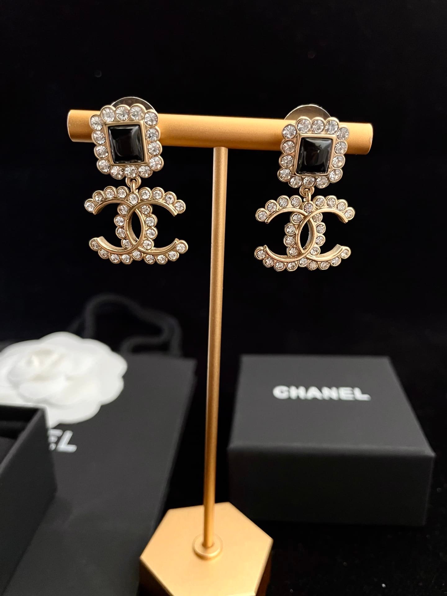Ch**el Cc Earrings