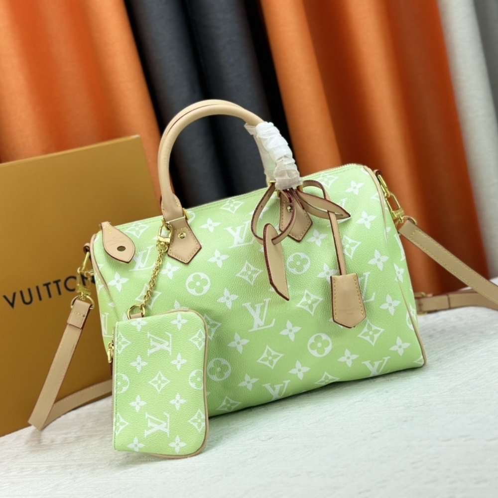 L0vis Vvtt0n Speedy P9 Bandoulière 30 Frozen Lime 30Cm M14064