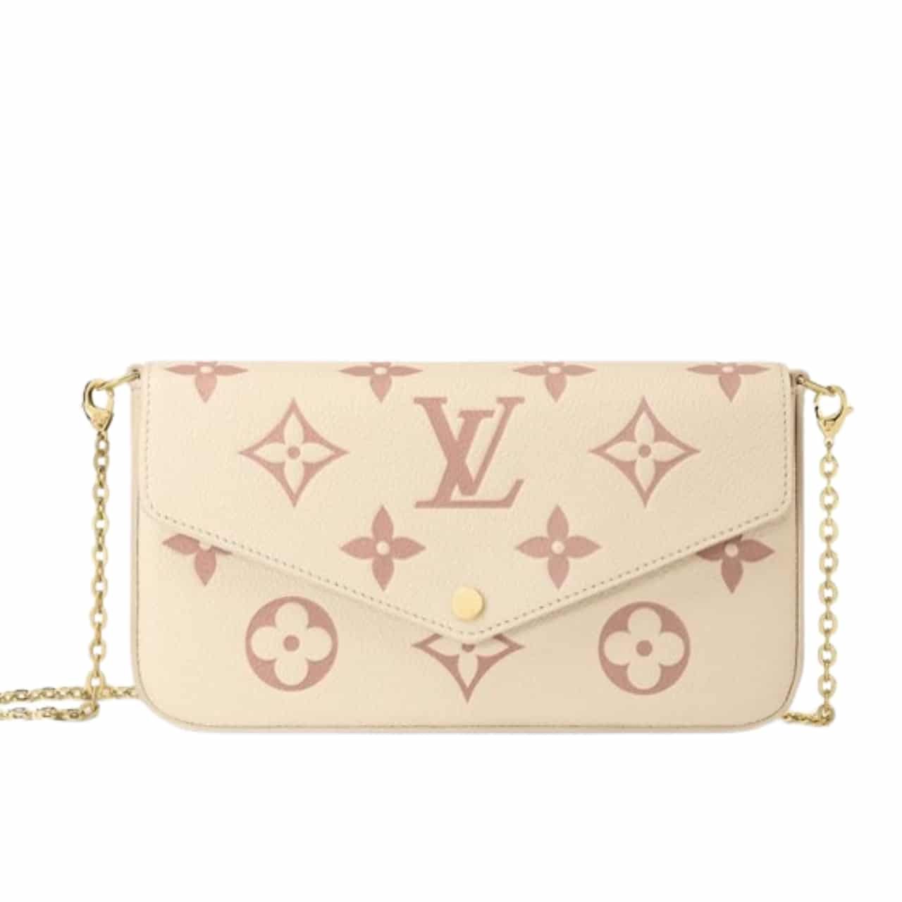 L0vis Vvtt0n Félicie Pochette Bag Rose Trianon 22Cm M82047
