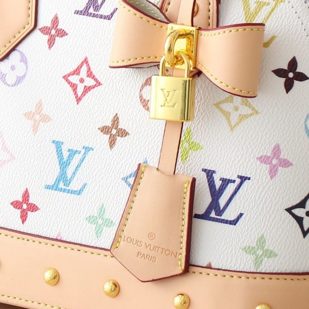 L0vis Vvtt0n X Takashi Murakami Alma BB White Multicolor 24Cm M13078