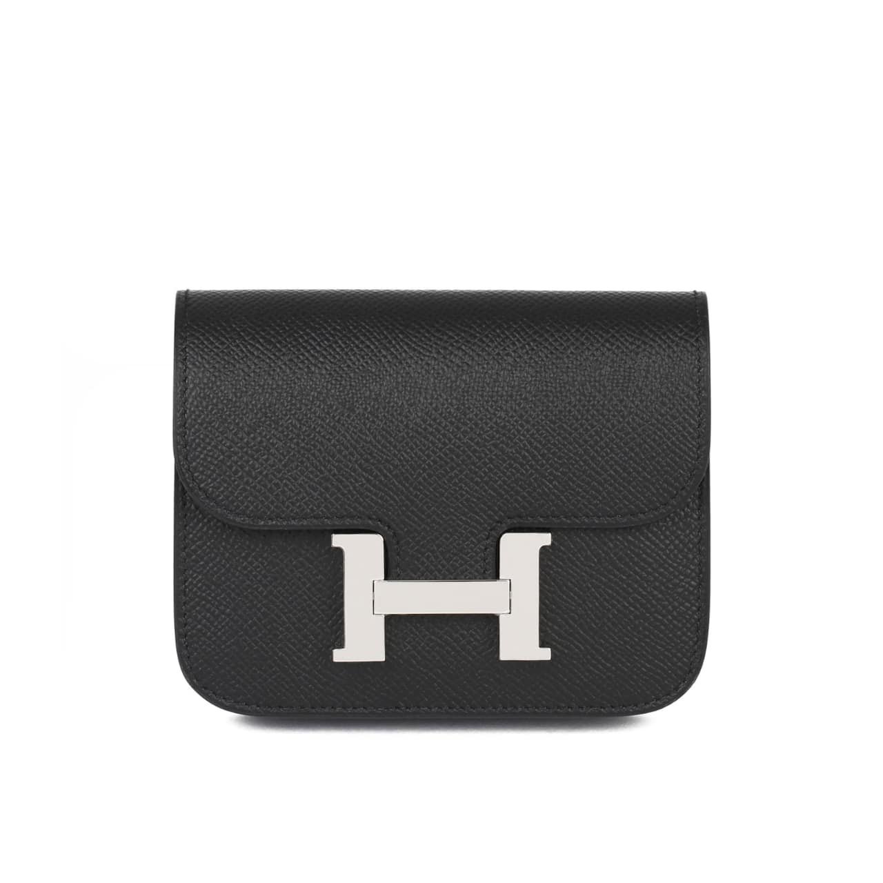 H**me5 Constance Slim Wallet Noir 12Cm H082060Ck89