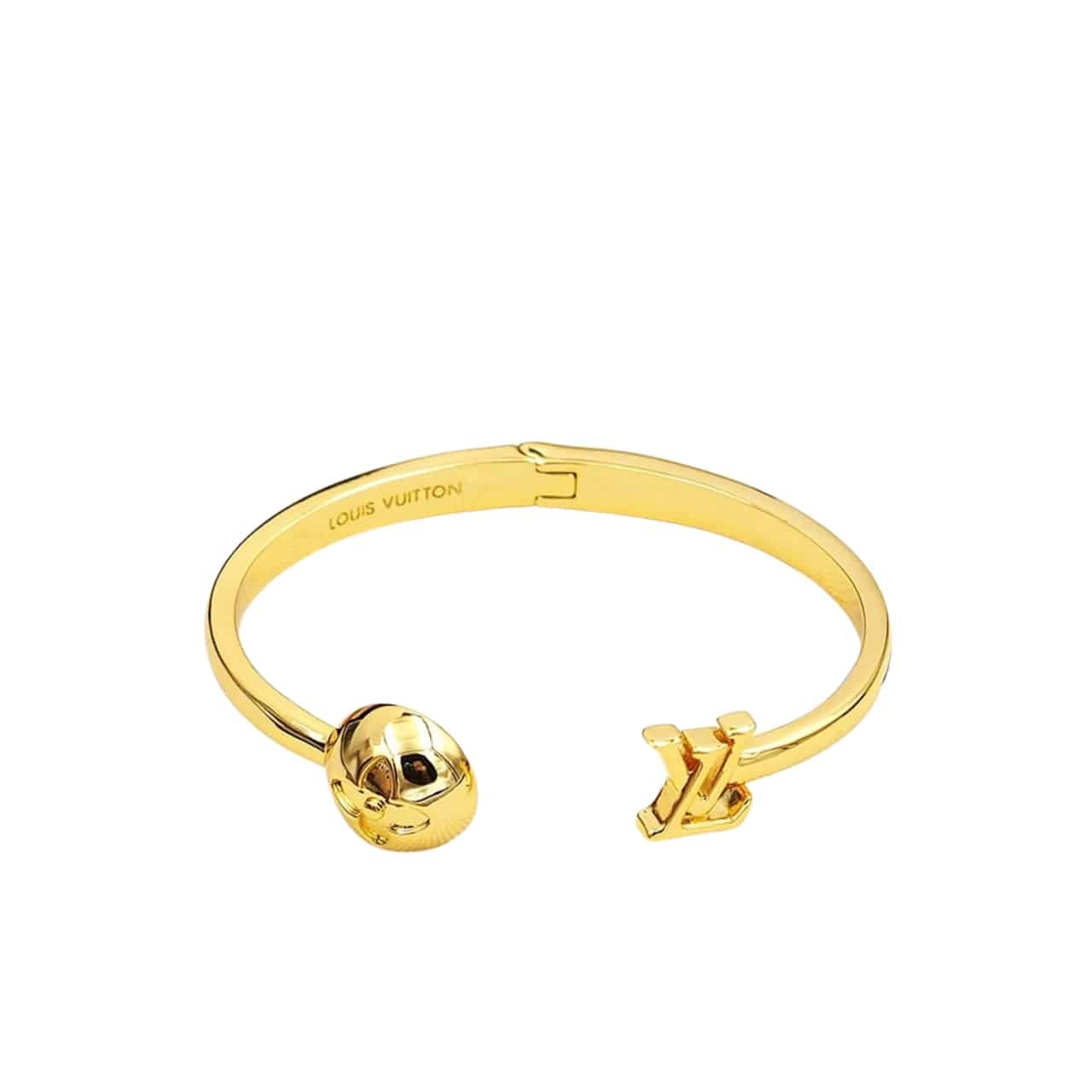 L0vis Vvtt0n Cuff Braclet Gold