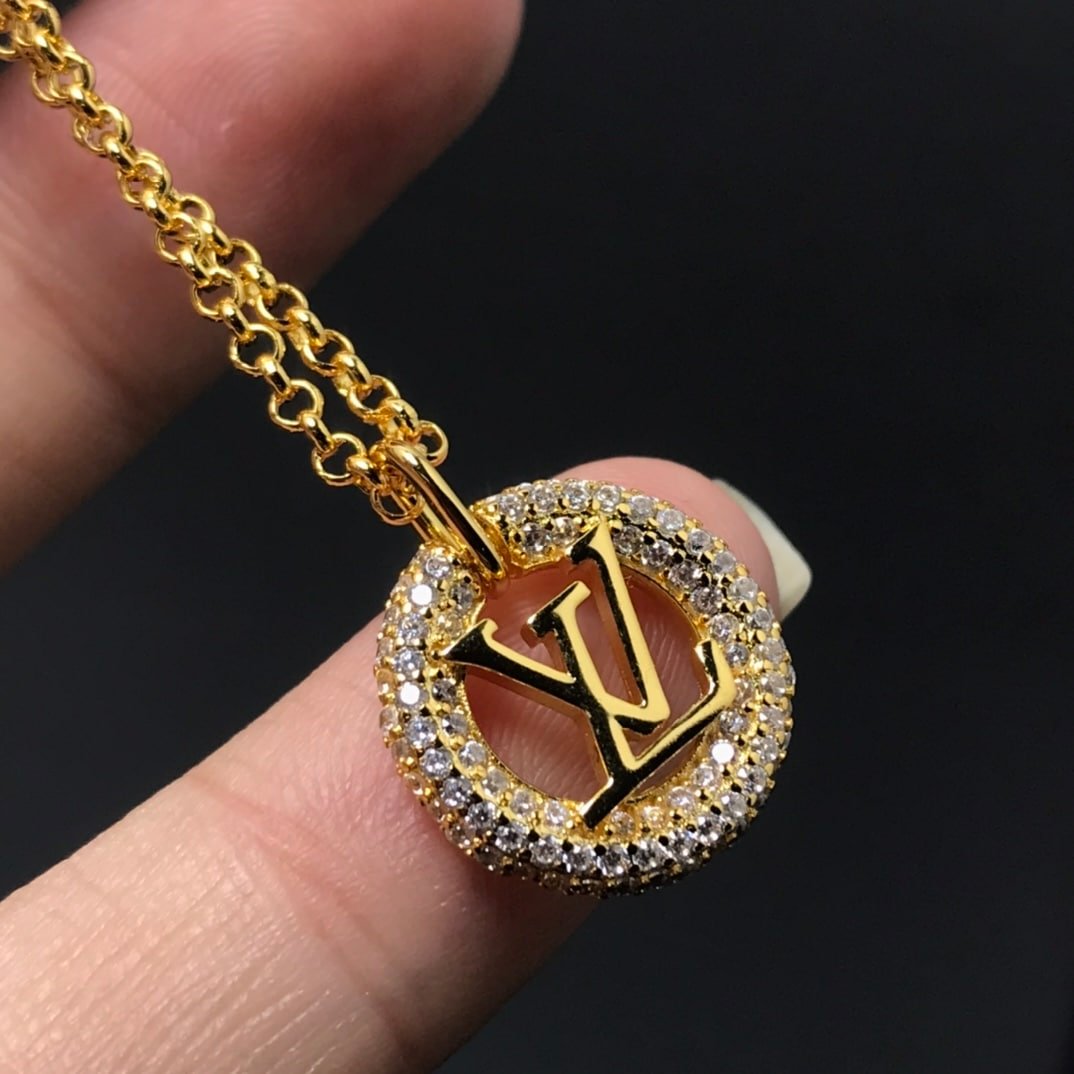 L0vis Vvtt0n L0vise By Night Necklace Gold M00759