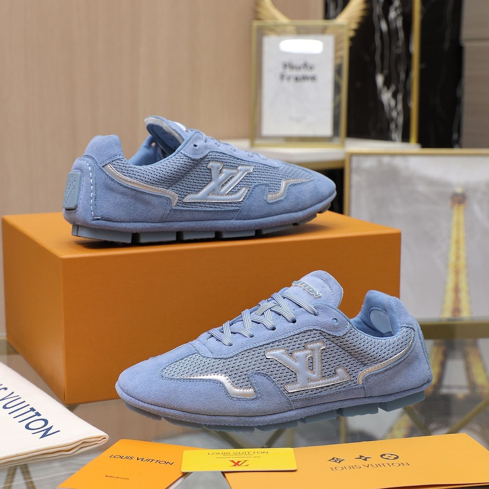 L0vis Vvtt0n Lv Rally Sneaker Blue 1Ahu24