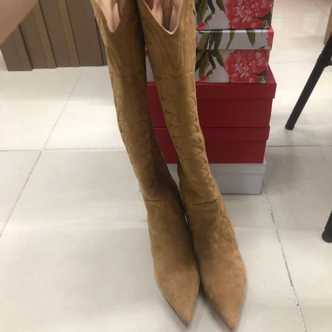 Chr1st1an Louboutin Santia Botta 85 Boots Lionne 3240899F486