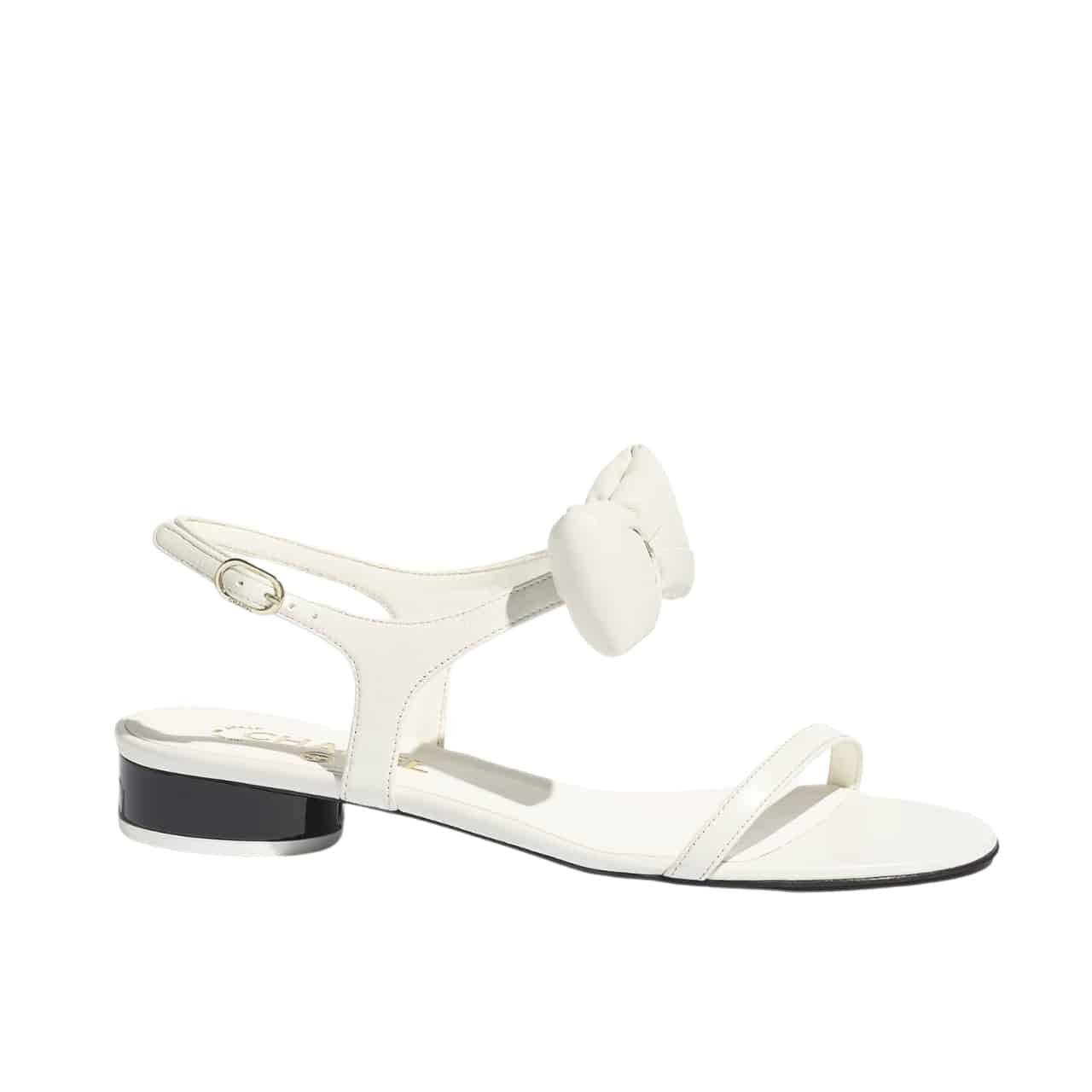 Ch**el Sandals White G46193 B18985 Naccu
