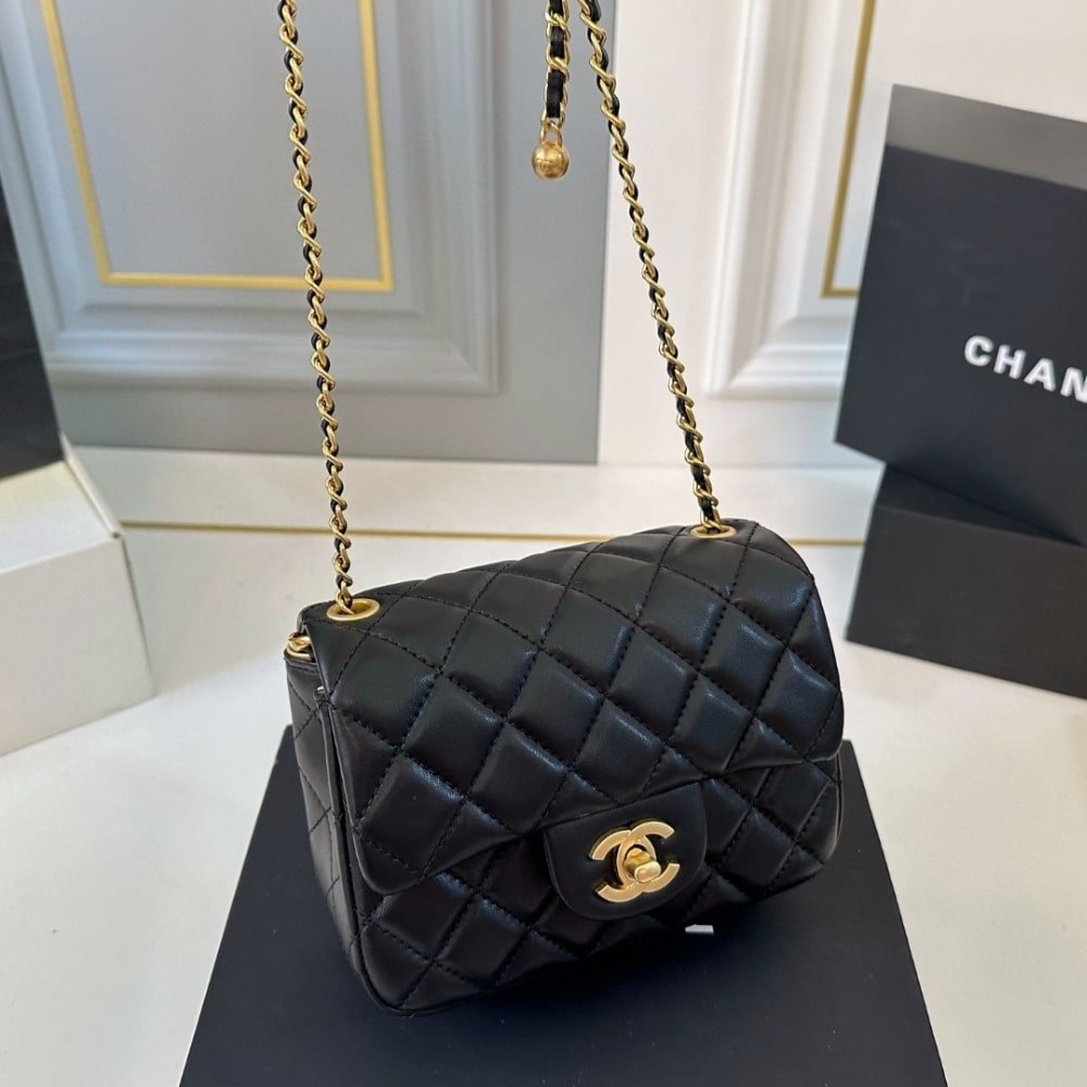 Ch**el Classic Mini Crossbody Bag Black 16Cm