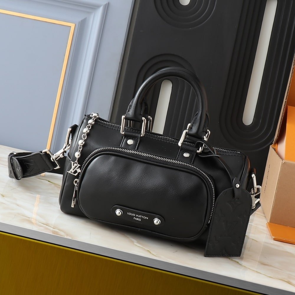 L0vis Vvtt0n Keepall Cargo Bandouliere 25 Black 25Cm M13988