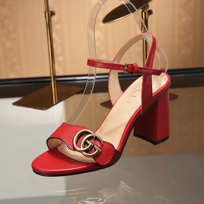 Gvc*1 G Mid Heel Sandal Red ‎453379 A3N00 6433
