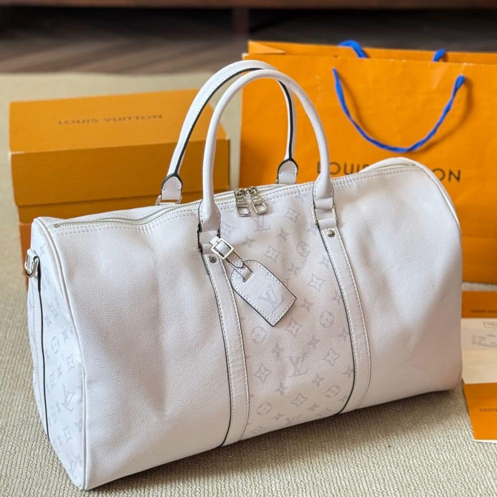 L0vis Vvtt0n Keepall Bandouliere Optical White 40Cm M30885