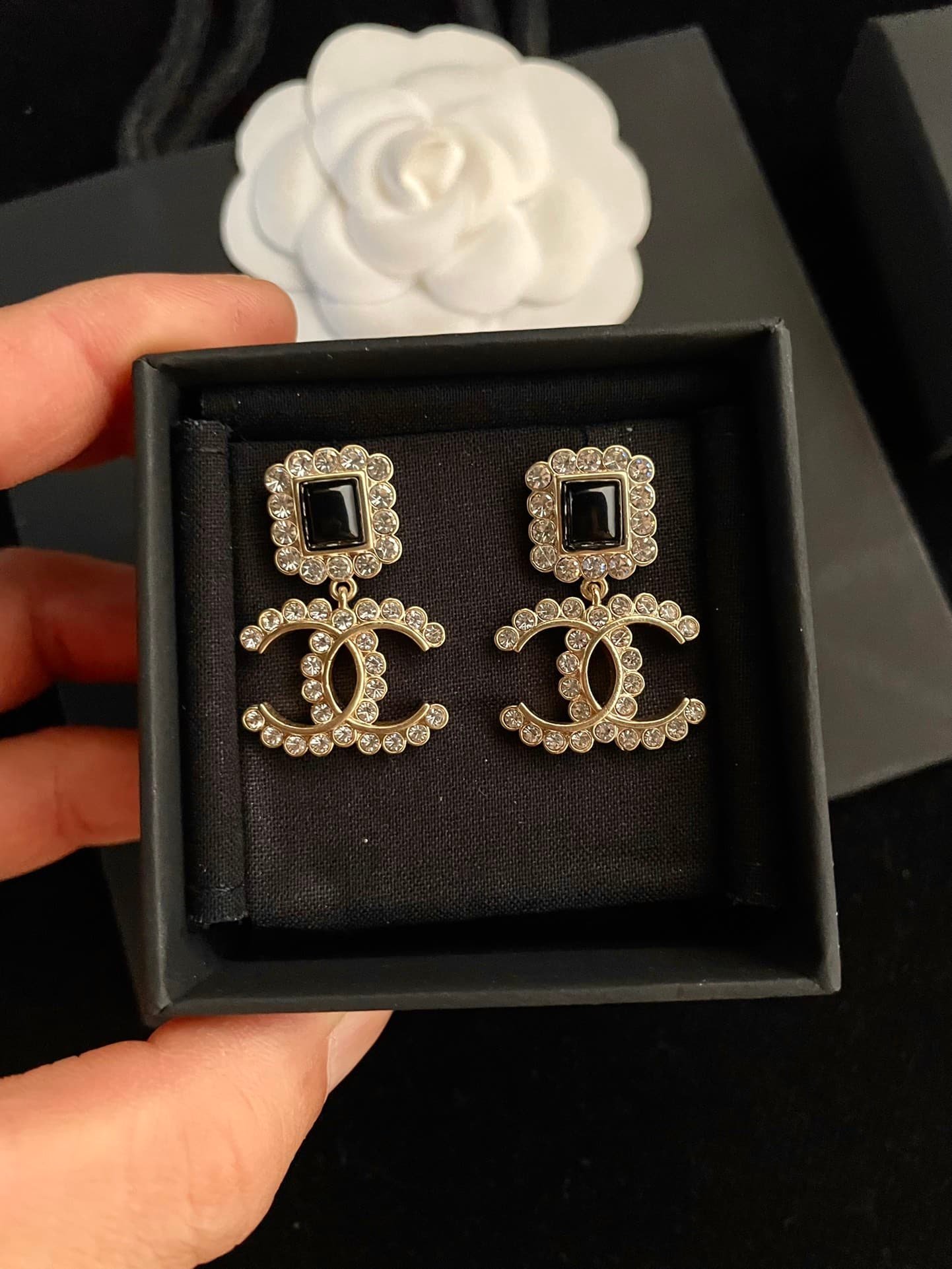 Ch**el Cc Earrings