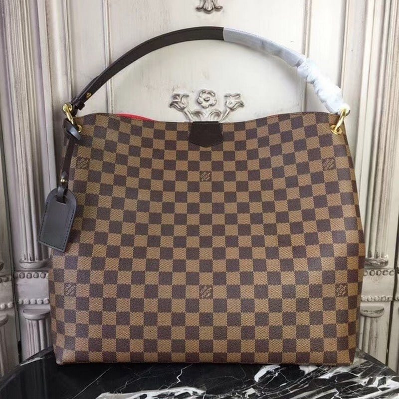 L0vis Vvtt0n Graceful Mm Damier Ebene Brown 41Cm N44045