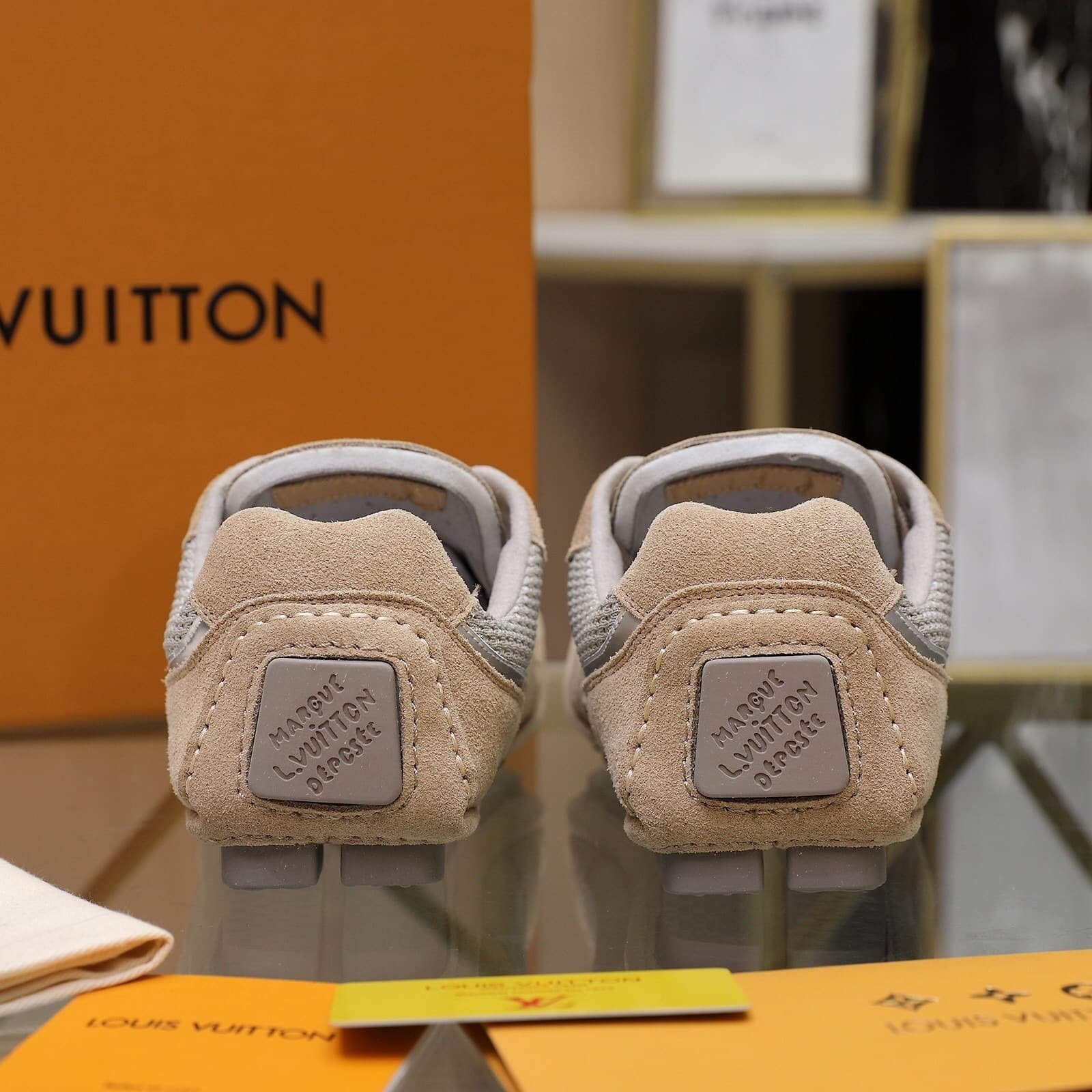 L0vis Vvtt0n Lv Rally Sneaker Beige 1Ahu04