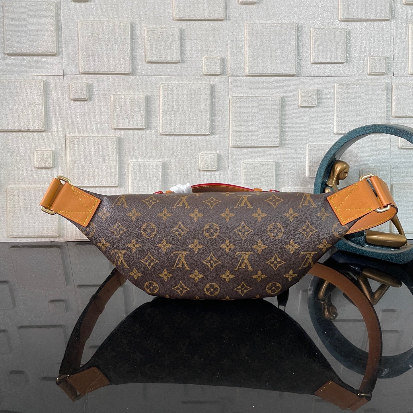 [S*per Vip 1:1] L0vis Vvtt0n Rush Fanny Pack Brown 30Cm M14019