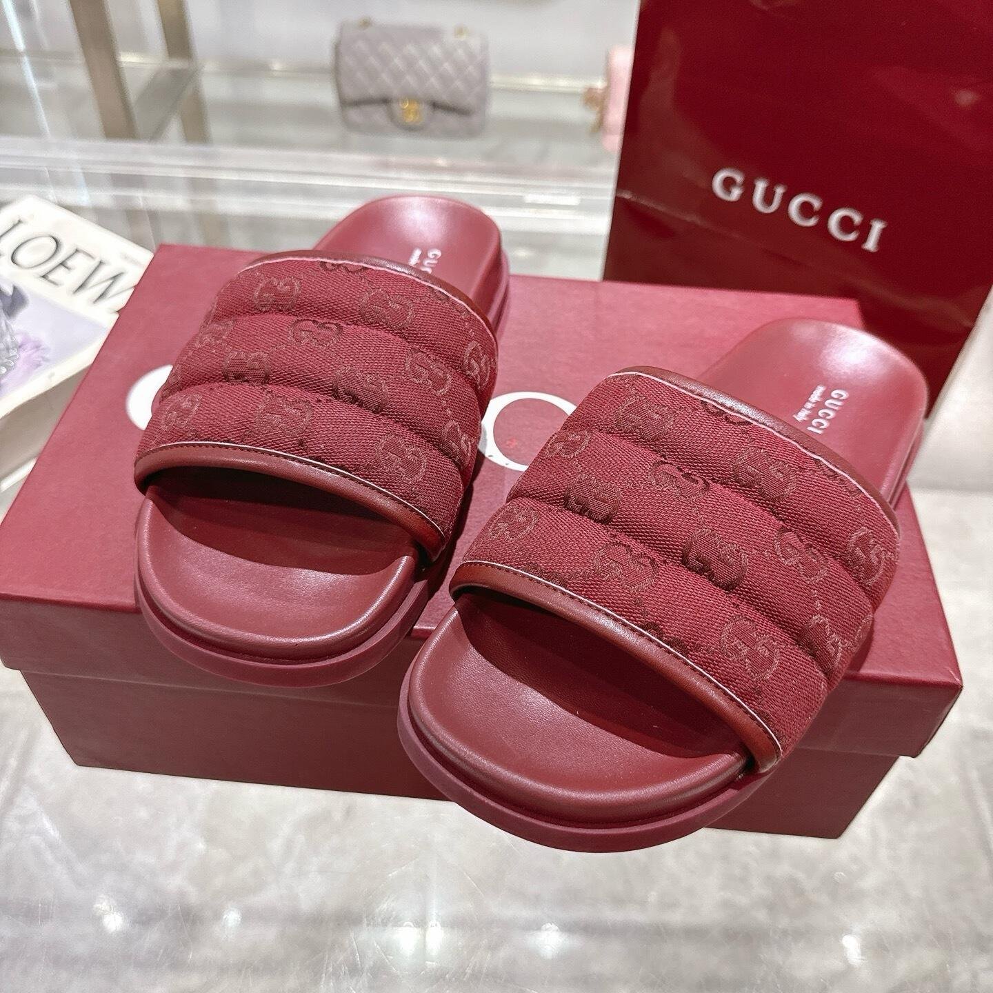 Gvc*1 Men Slide Sandal Red 838089 Fad71 6257