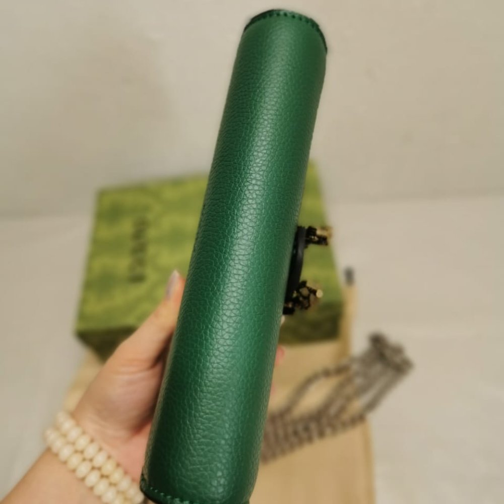 Gvc*1 Women’S Dionysus Mini Chain Bag Green 20Cm 401231 Caogx 3120