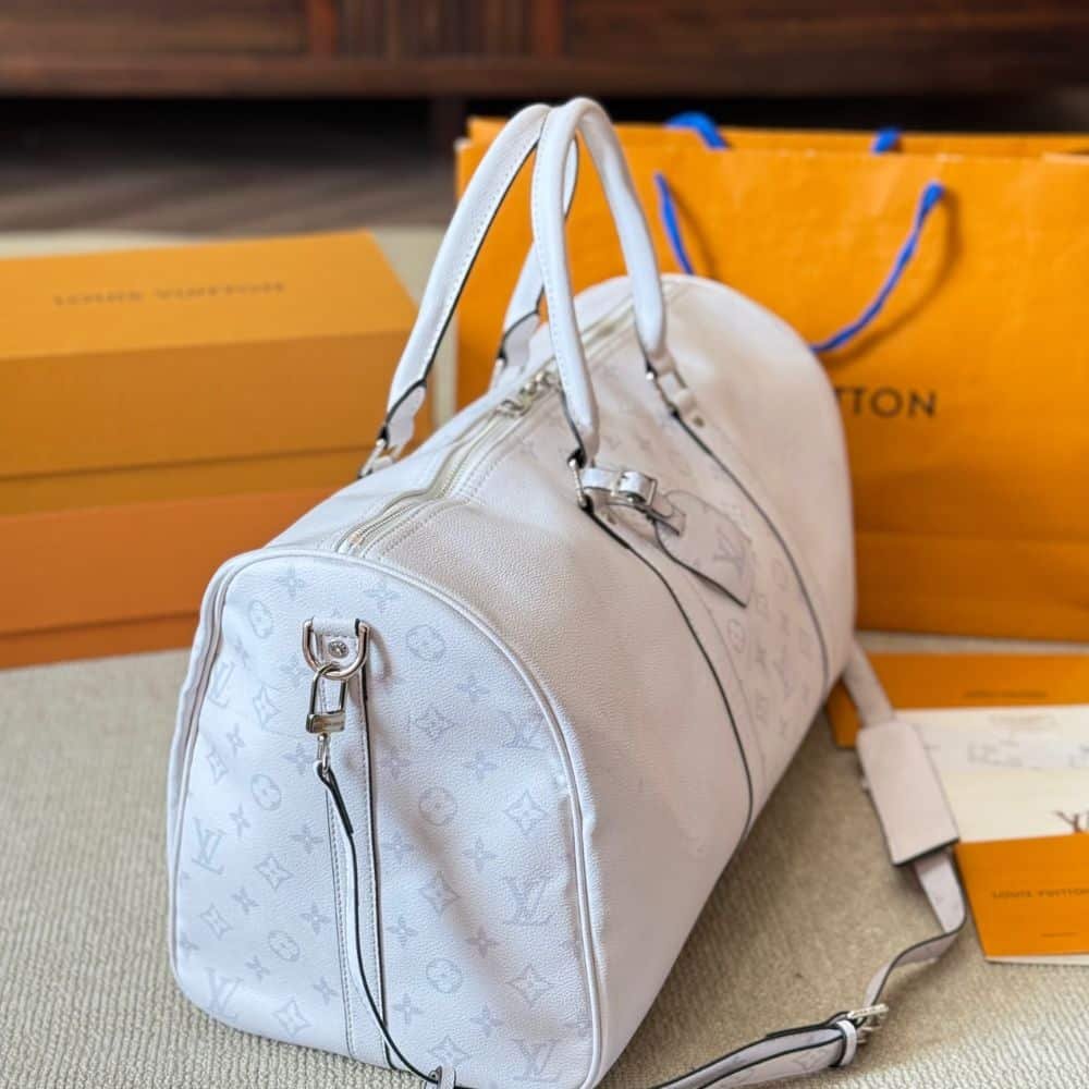 L0vis Vvtt0n Keepall Bandouliere Optical White 40Cm M30885