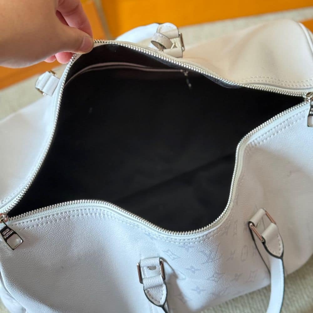 L0vis Vvtt0n Keepall Bandouliere Optical White 40Cm M30885