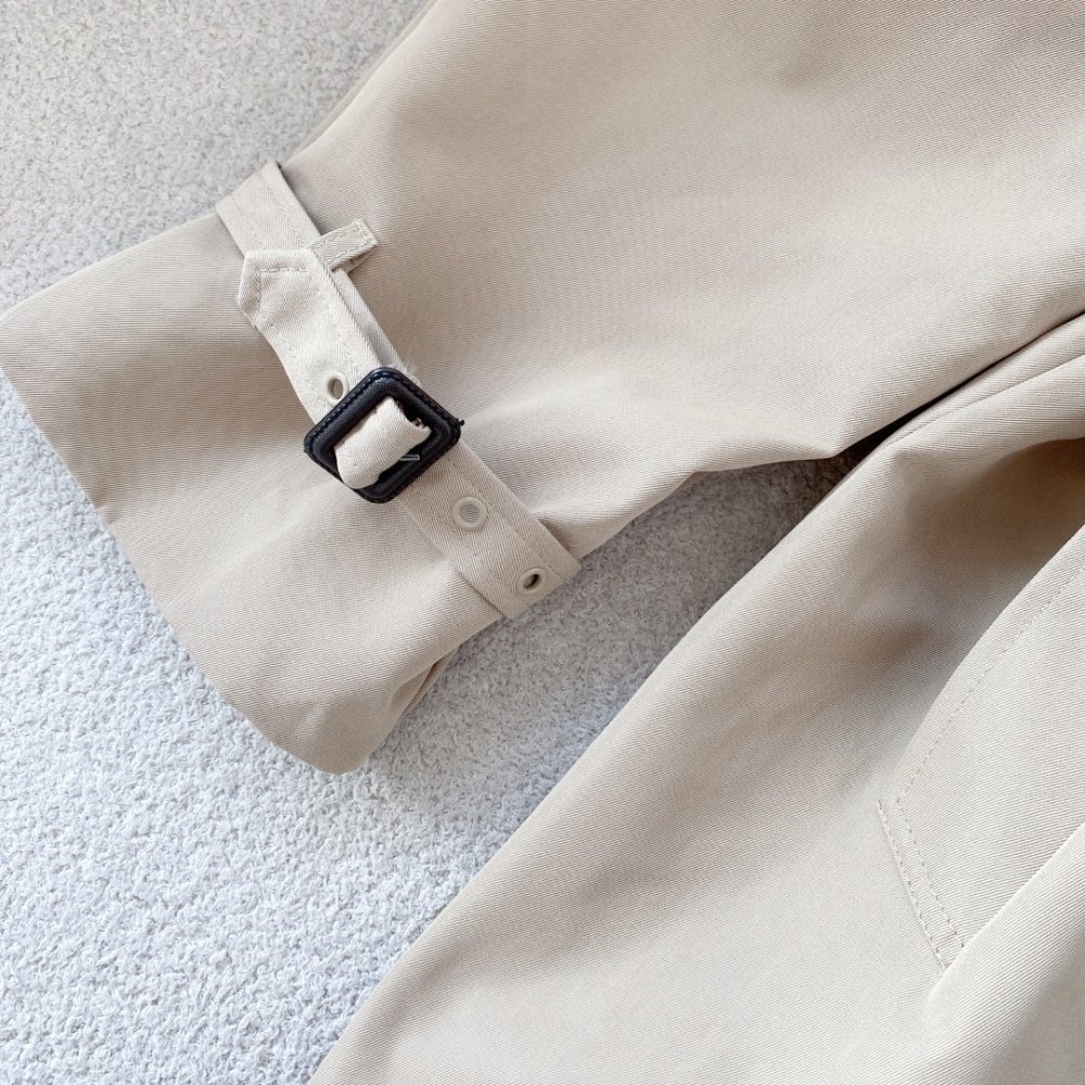 Ce1i*e Wiltern Trench Coat In Cotton Gabardine Beige 2M96A777S 01Tc