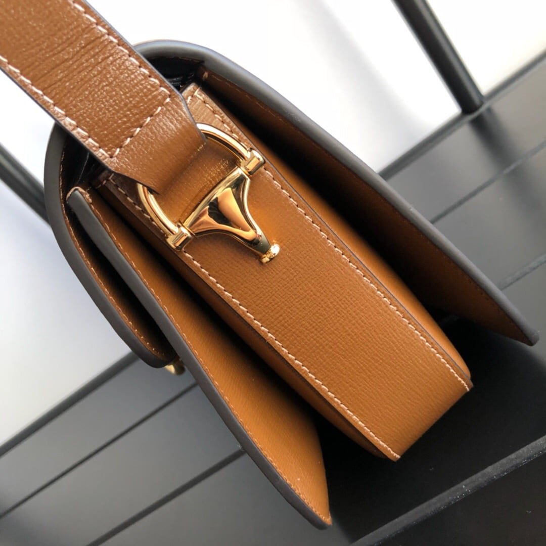 Gvc*1 Horsebit 1955 Shoulder Bag Brown 25Cm 602204 1Db0G 2361