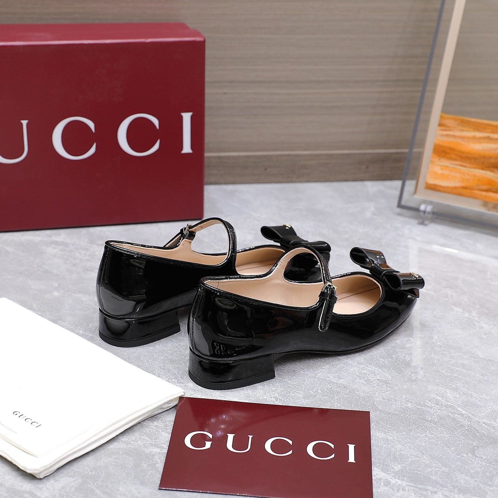 Gvc*1 Women Ballet Flat With Bow Black 835748 0B9J0 1000