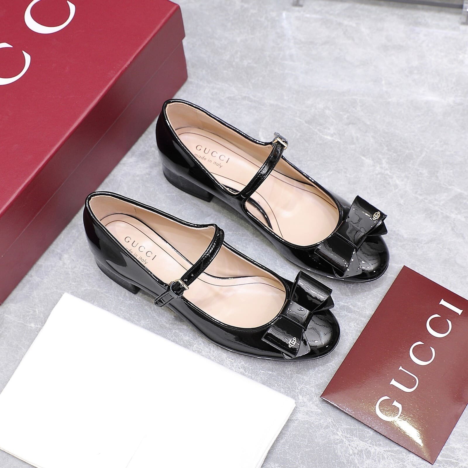Gvc*1 Women Ballet Flat With Bow Black 835748 0B9J0 1000