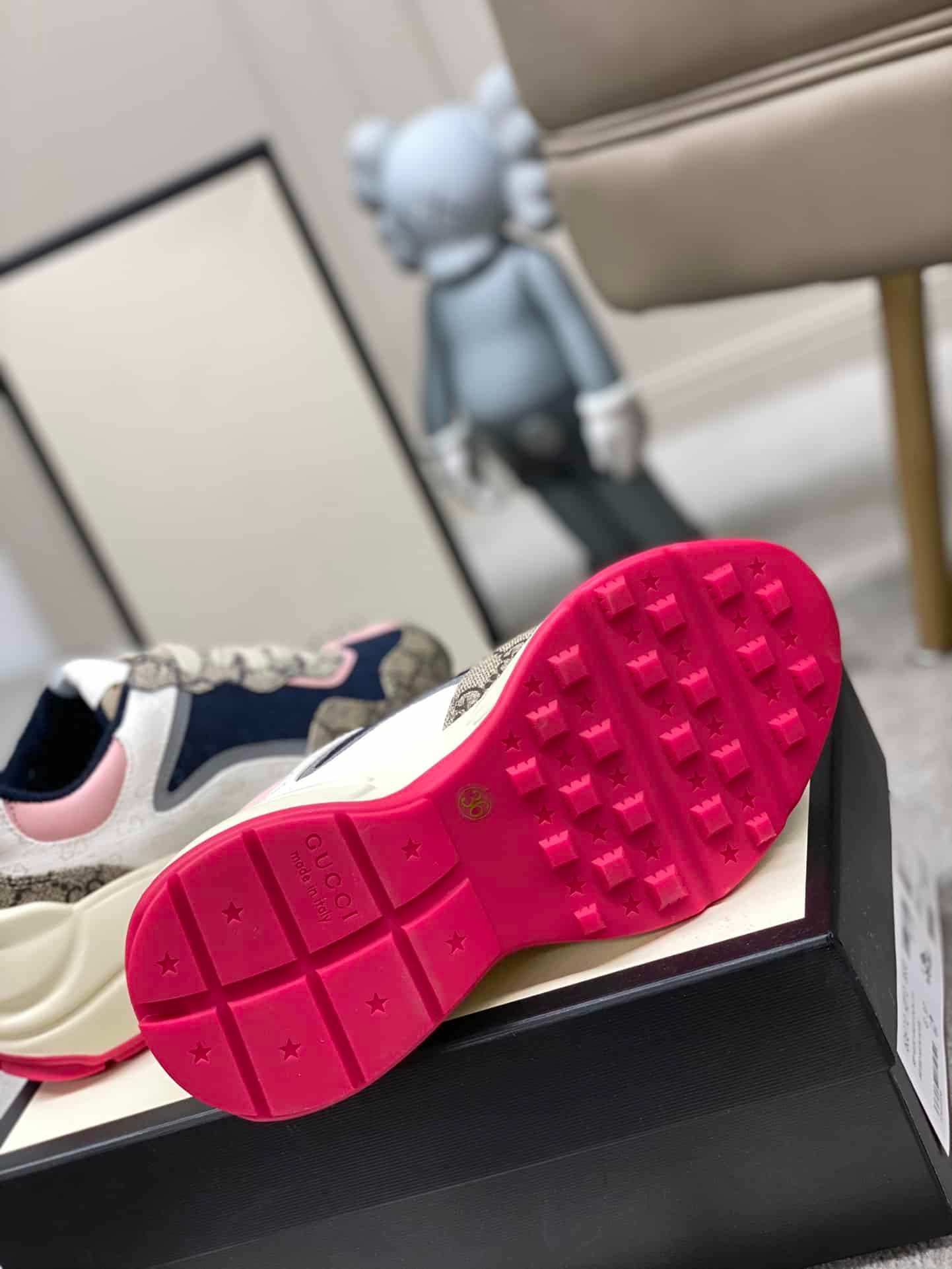 Gvc*1 Wmns Gg Rhyton Beige White Pink 620185 99Wf0 4371