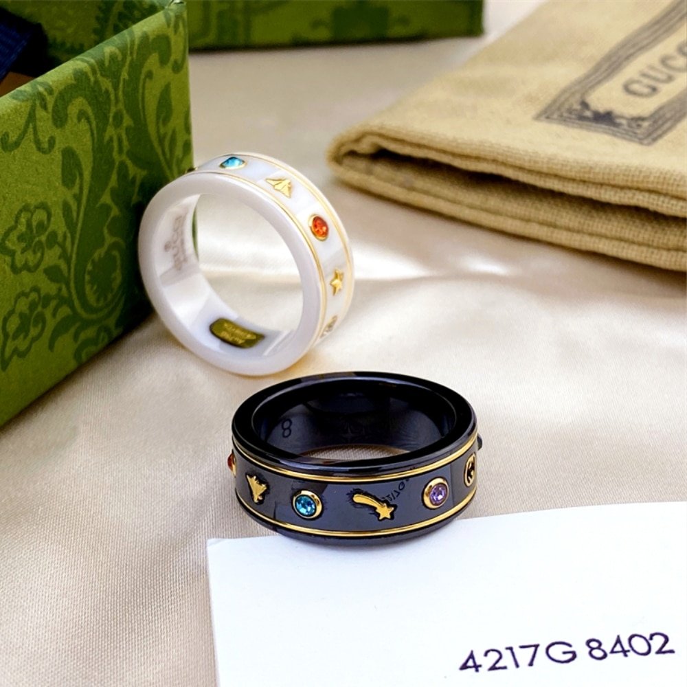 Gvc*1 Icon Ring With Gemstones