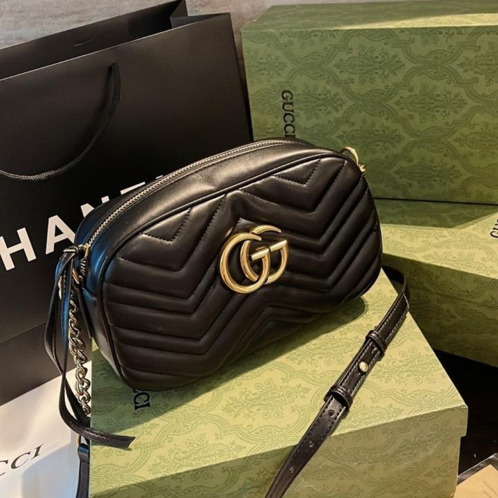 Gvc*1 Marmont Small Matelasse Shoulder Bag 447632 Dtd1T 1000