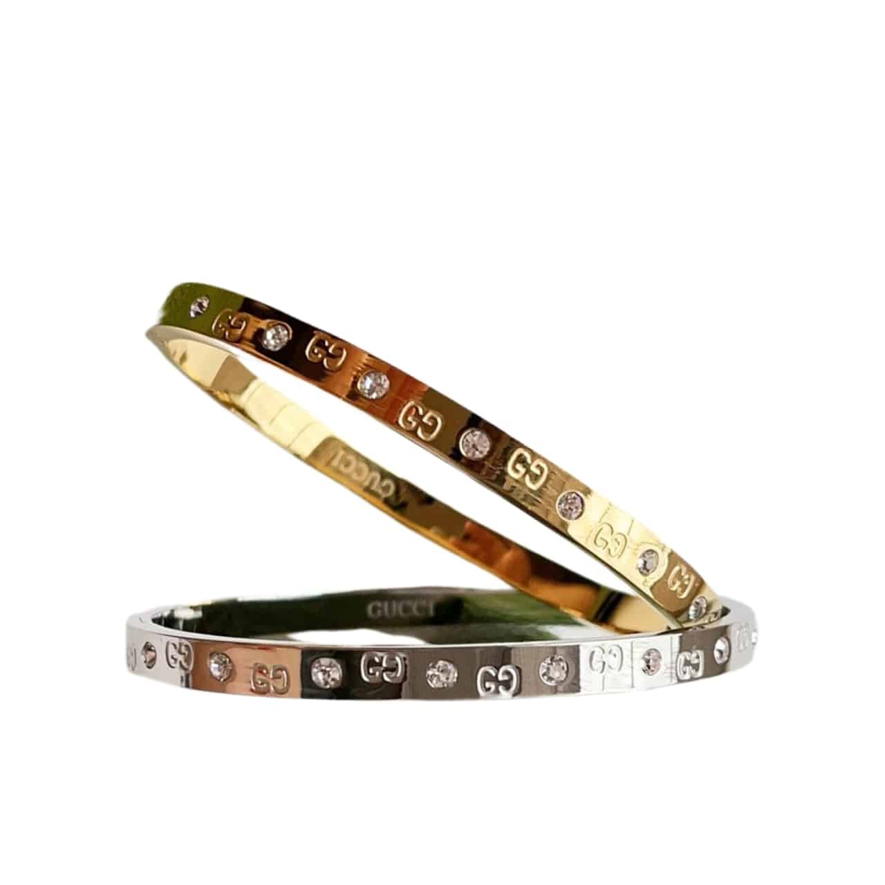 Gvc*1 Gg Bracelet Silver 4Mm