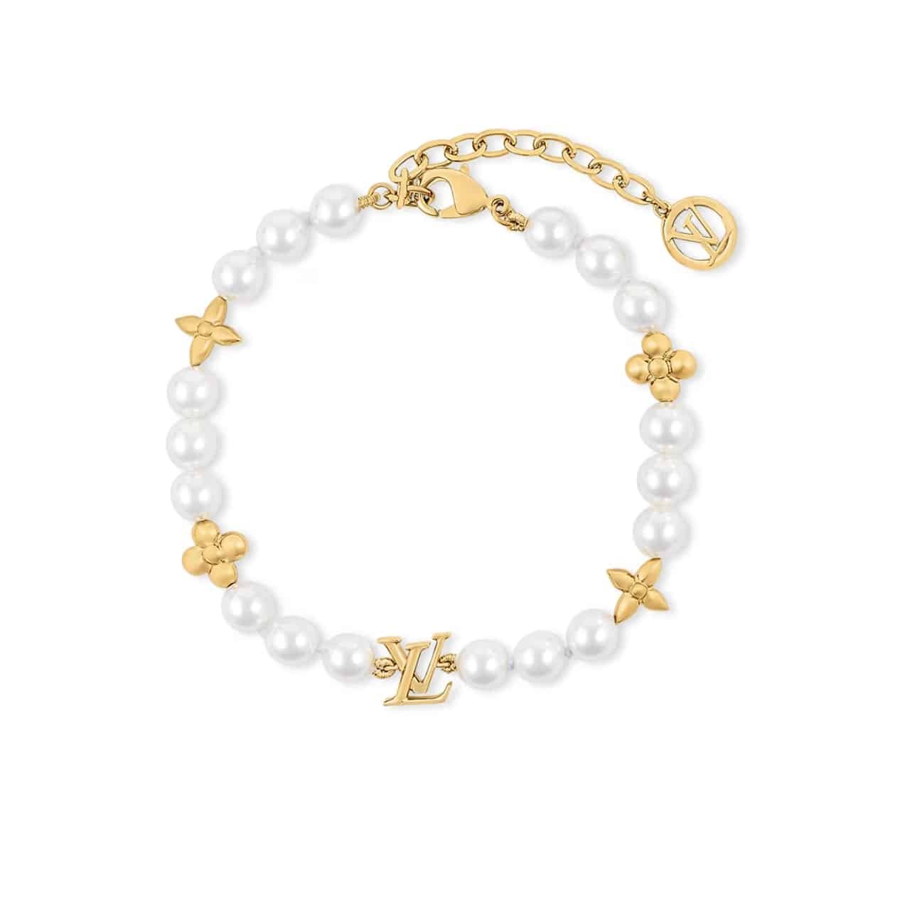 L0vis Vvtt0n My Lv Pearl Bracelet M1129A