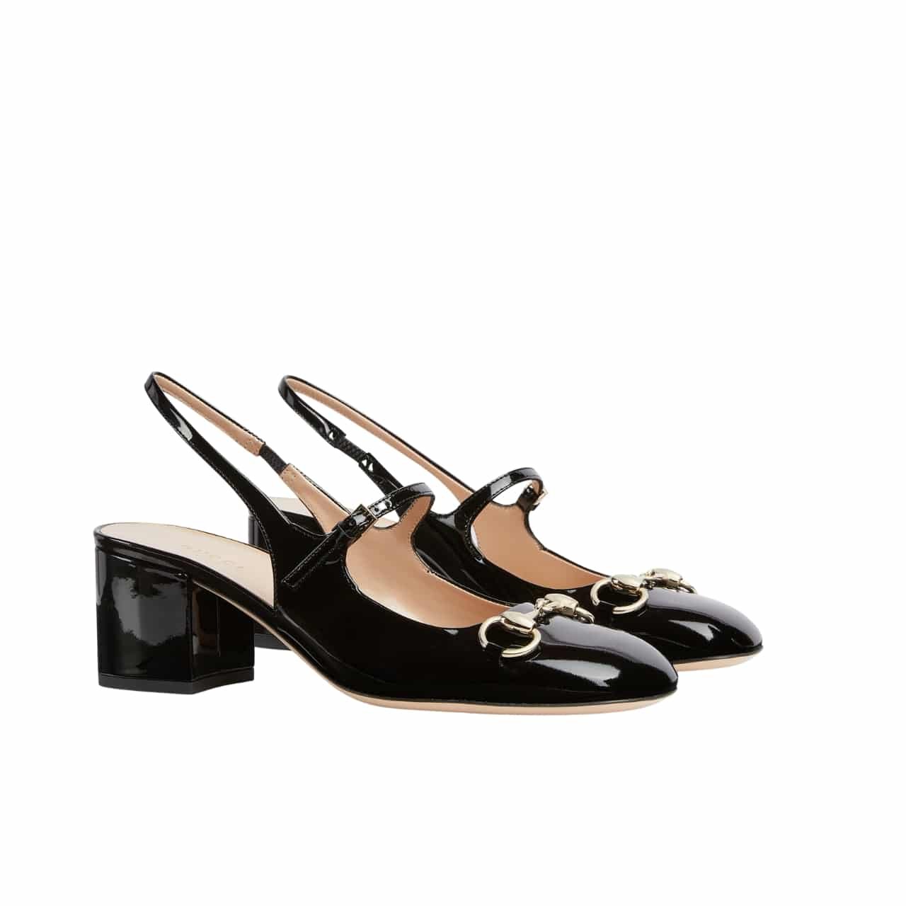 Gvc*1 Women’s Horsebit Pump Black Leather 801893 Bnc80 1000