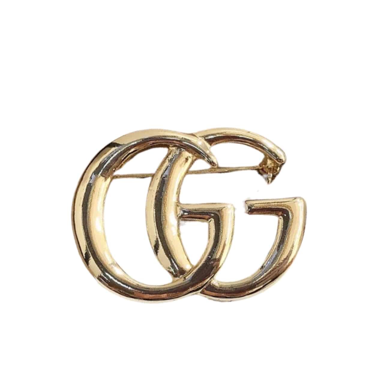 Gvc*1 Gg Brooch Gold