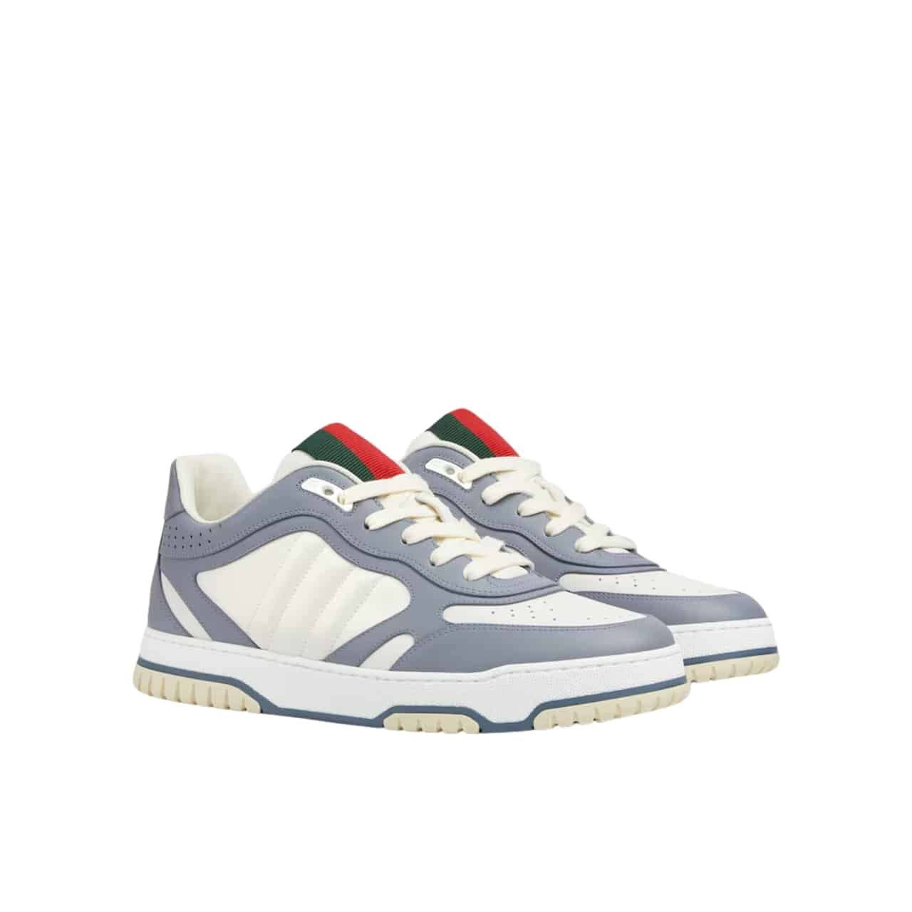 Gvc*1 Men’s Gvc*1 Re Web Sneaker White And Grey 786186 Aadj9 1645