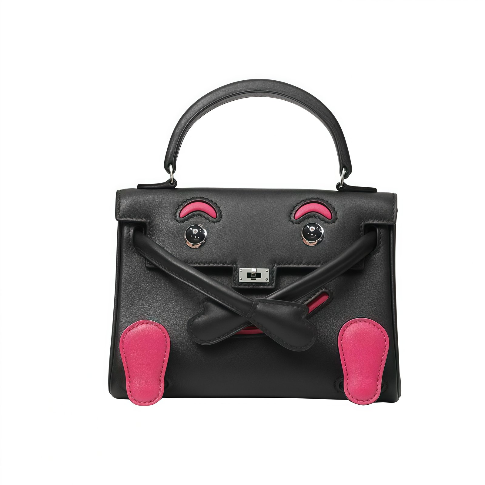 H**me5 Kelly Doll Horseshoe Quelle Idole Black Pink 17Cm