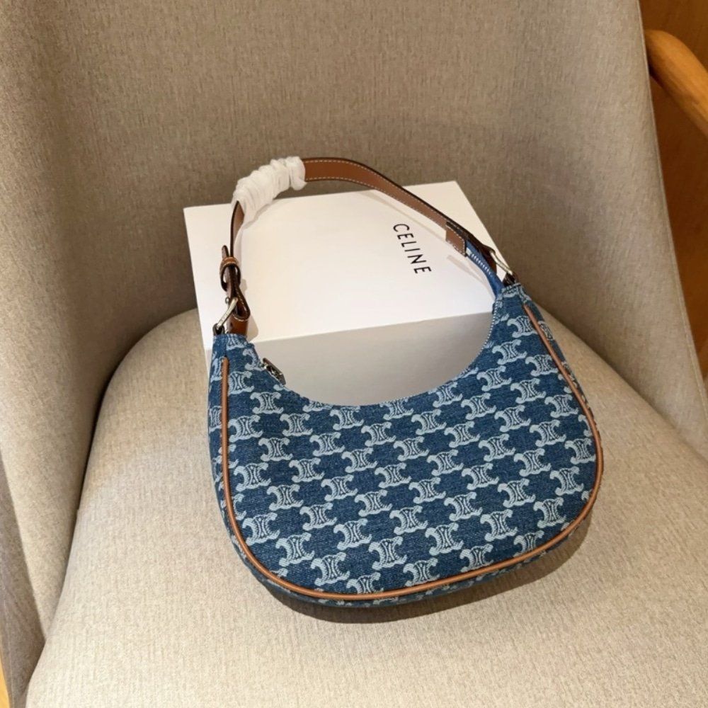 Ce1i*e Denim Triomphe Ava Denim 22Cm