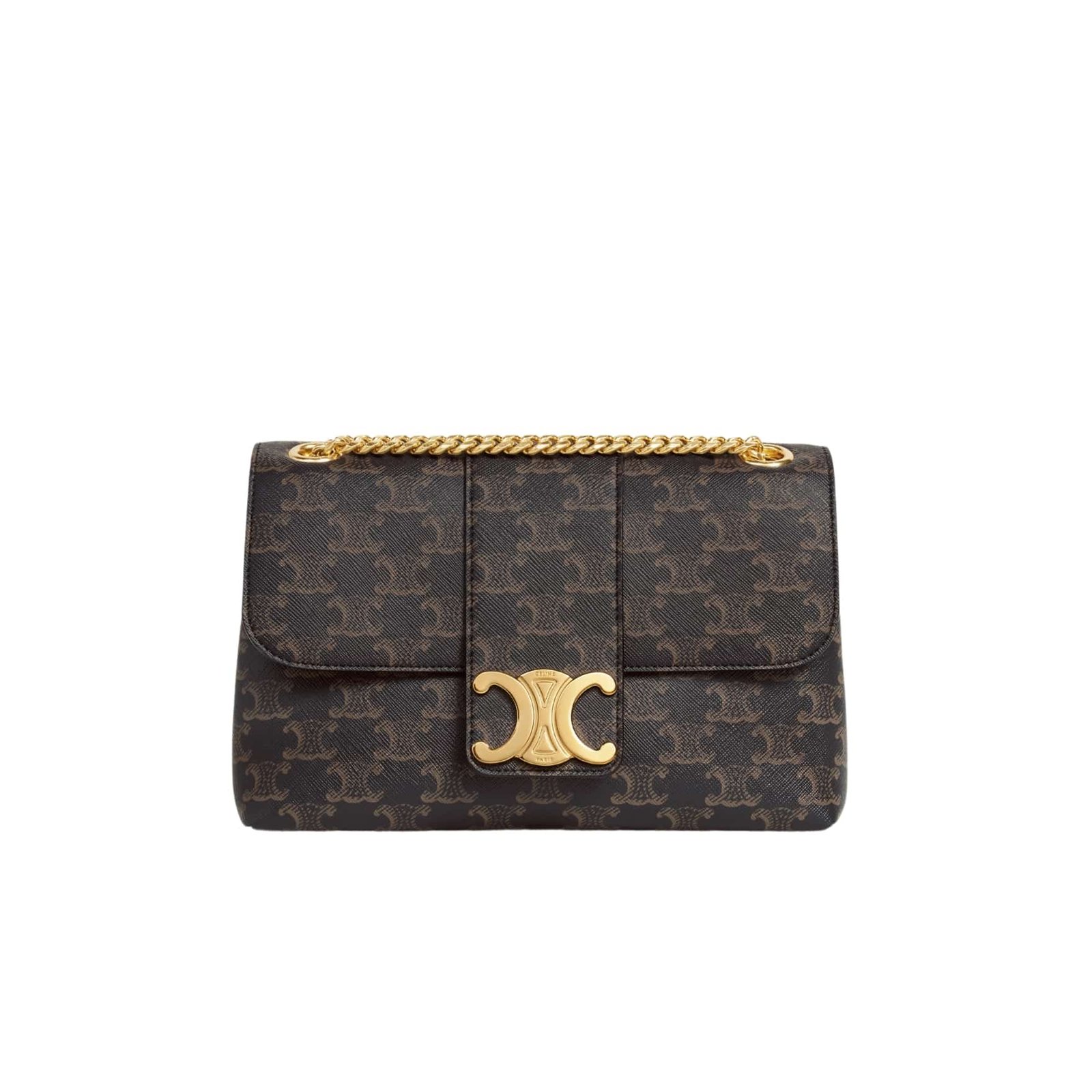 Ce1i*e Medium Ce1i*e Victoire Bag In Triomphe Canvas Tan 23Cm 115852Frh 04Lu