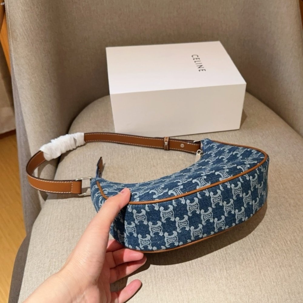 Ce1i*e Denim Triomphe Ava Denim 22Cm